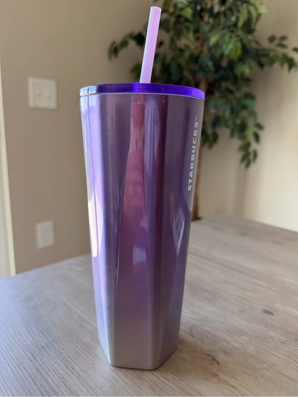 Starbucks 24oz purple ombré tumbler